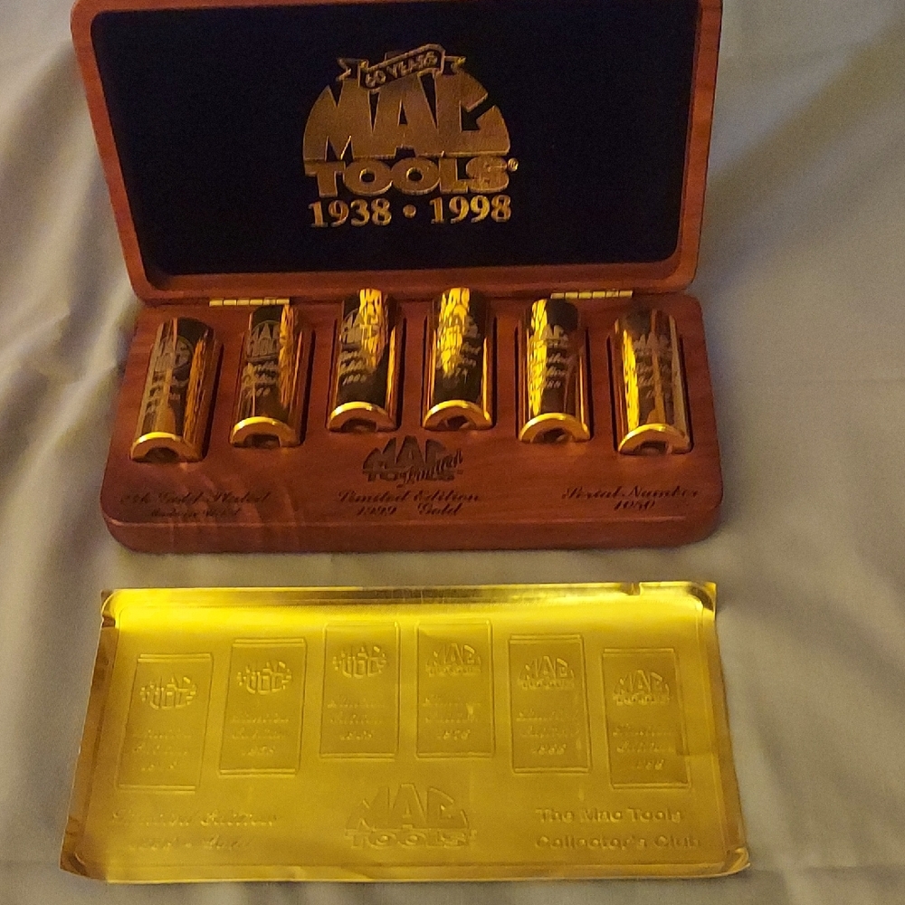 MAC Tools Limited Edition Gold Socket Set